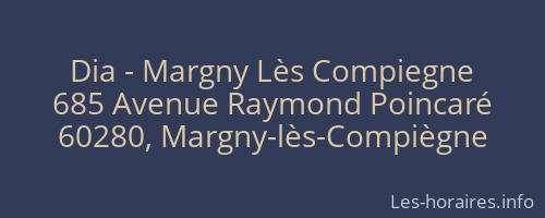 Dia - Margny Lès Compiegne