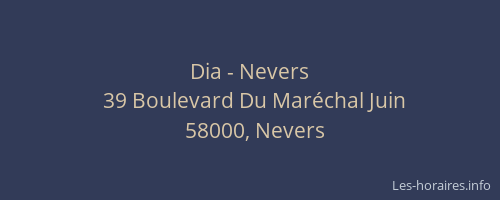 Dia - Nevers