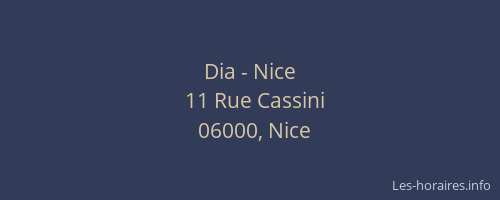 Dia - Nice