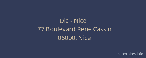Dia - Nice