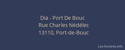 Dia - Port De Bouc