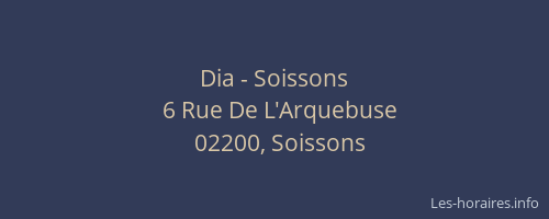 Dia - Soissons