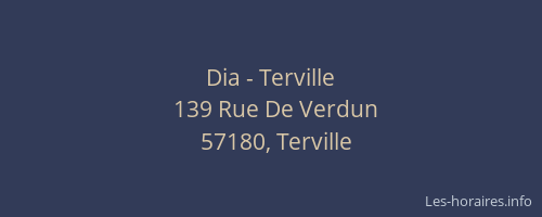 Dia - Terville