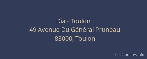 Dia - Toulon