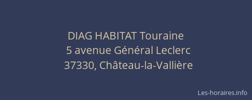 DIAG HABITAT Touraine