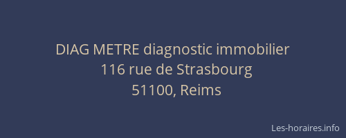 DIAG METRE diagnostic immobilier