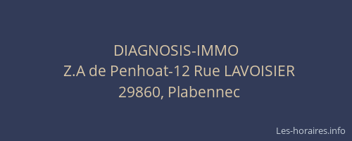 DIAGNOSIS-IMMO