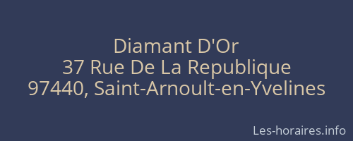 Diamant D'Or