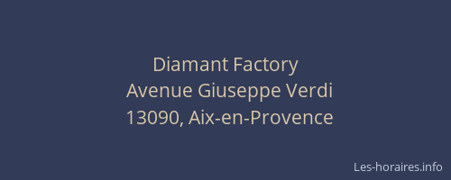 Diamant Factory