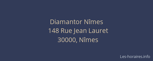 Diamantor Nîmes