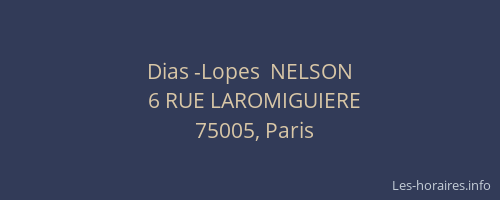 Dias -Lopes  NELSON