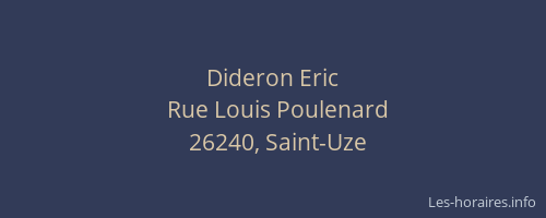 Dideron Eric
