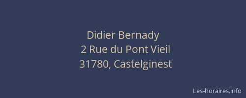 Didier Bernady