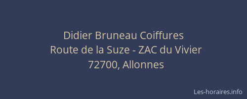 Didier Bruneau Coiffures