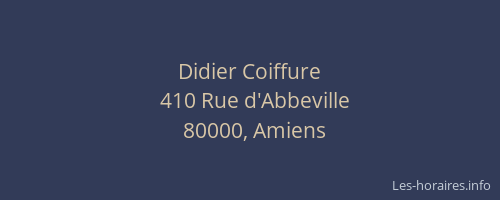 Didier Coiffure