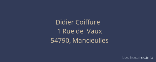 Didier Coiffure
