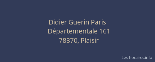 Didier Guerin Paris