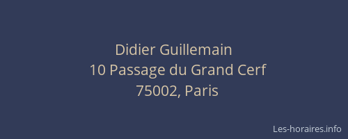Didier Guillemain