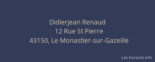 Didierjean Renaud