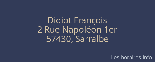 Didiot François