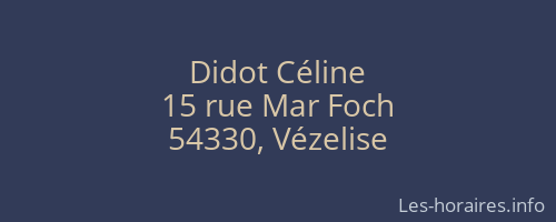 Didot Céline