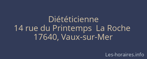 Di&eacute;t&eacute;ticienne