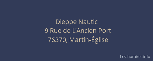Dieppe Nautic