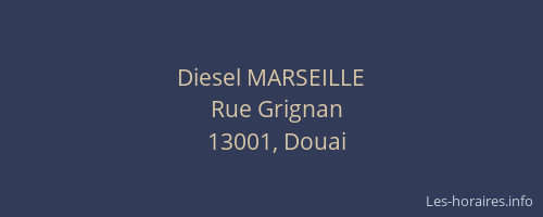 Diesel MARSEILLE