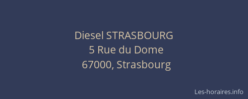 Diesel STRASBOURG