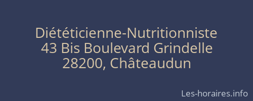 Diététicienne-Nutritionniste