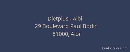 Dietplus - Albi