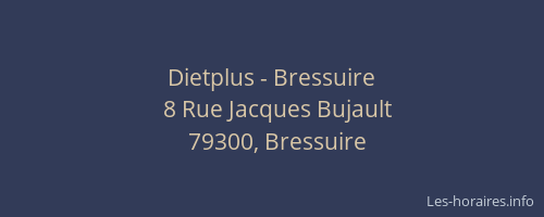 Dietplus - Bressuire