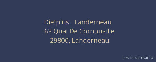 Dietplus - Landerneau