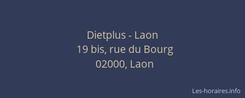 Dietplus - Laon
