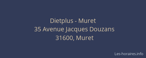 Dietplus - Muret