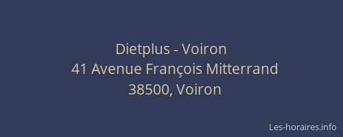 Dietplus - Voiron