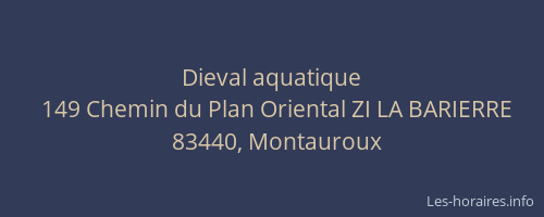 Dieval aquatique
