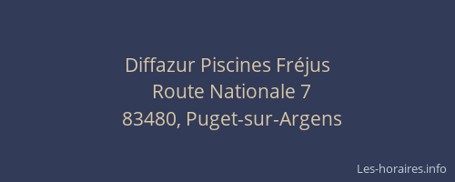 Diffazur Piscines Fréjus