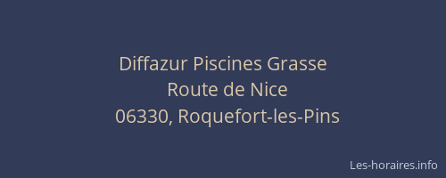 Diffazur Piscines Grasse
