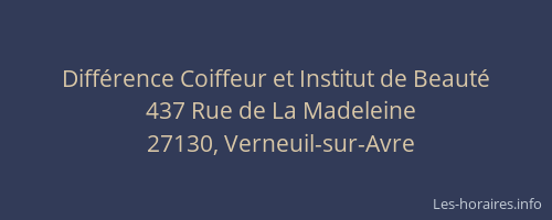 Différence Coiffeur et Institut de Beauté
