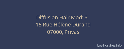 Diffusion Hair Mod' S