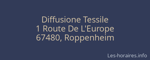 Diffusione Tessile