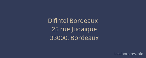 Difintel Bordeaux