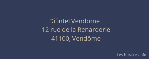 Difintel Vendome