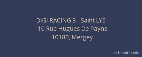 DIGI RACING 3 - Saint LYE