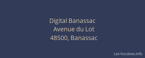 Digital Banassac