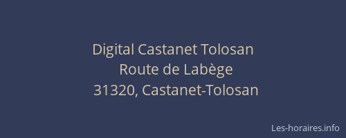 Digital Castanet Tolosan