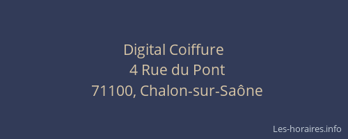 Digital Coiffure