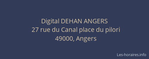 Digital DEHAN ANGERS