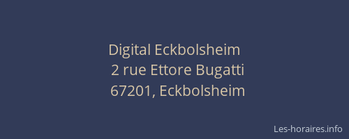 Digital Eckbolsheim